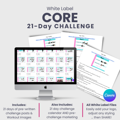 White Label 21 Day CORE Challenge