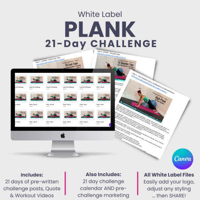 White Label XpressFIT Workout Program + PLANK Challenge - Image 3