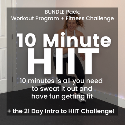White Label 10 Minute HIIT Workout Program + Challenge Bundle