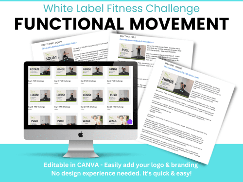 White Label 21 Day Functional Movement Challenge