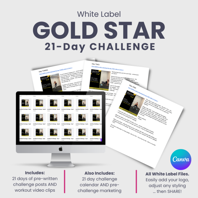 White Label Gold Star Challenge