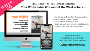 Read more about the article White Label Workout of the Week:  Total Crusher … and a Holiday Program Update