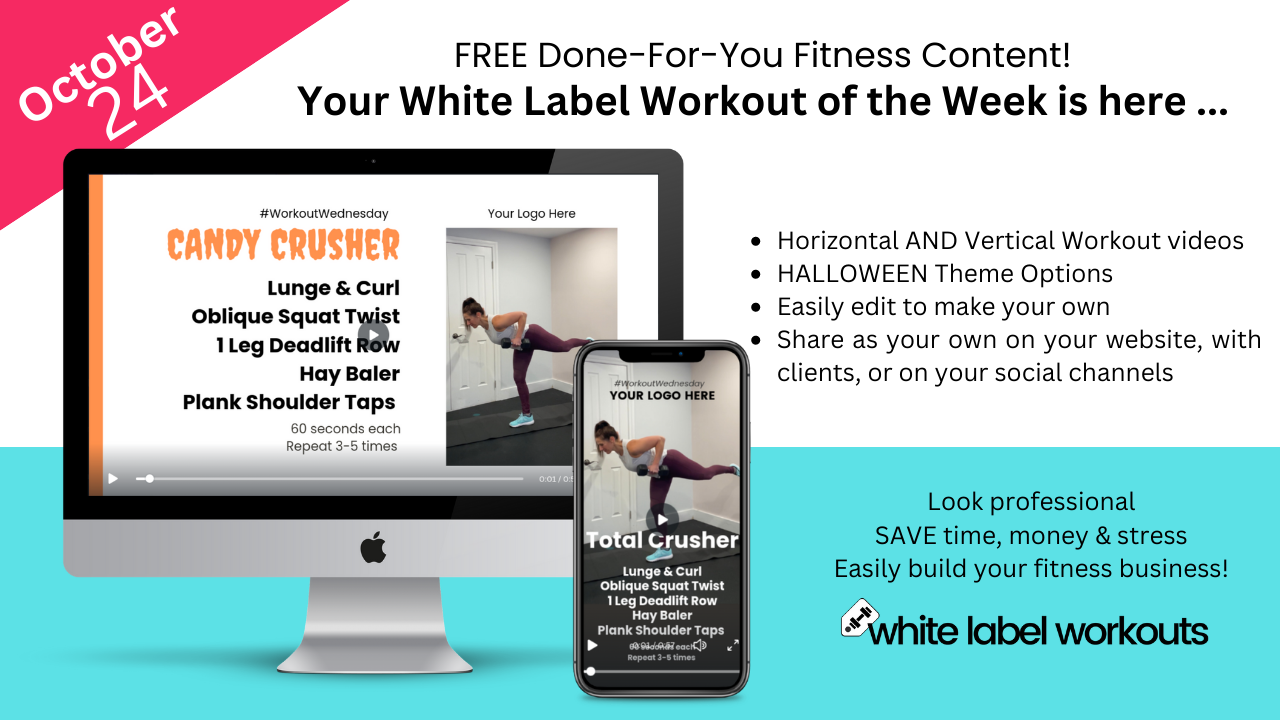You are currently viewing White Label Workout of the Week:  Total Crusher … and a Holiday Program Update