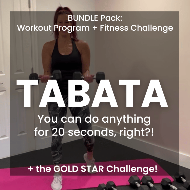 White label TABATA Program + Gold Star Chalelnge