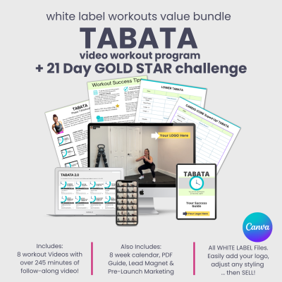 White Label Tabata Program + Gold Star Challenge