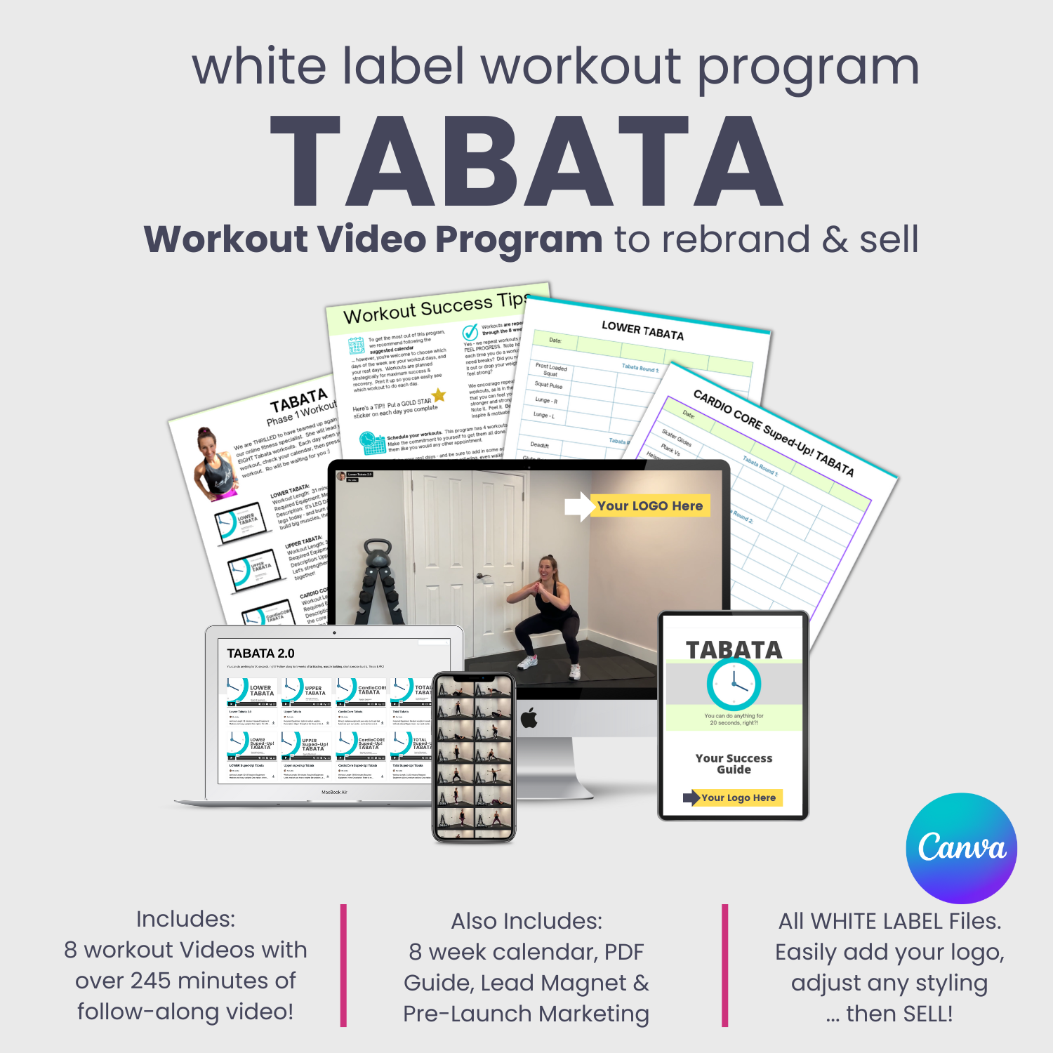 tabata white label workout program