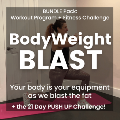 White Label BODYWEIGHT Workout Program + Push Up Challenge BUNDLE