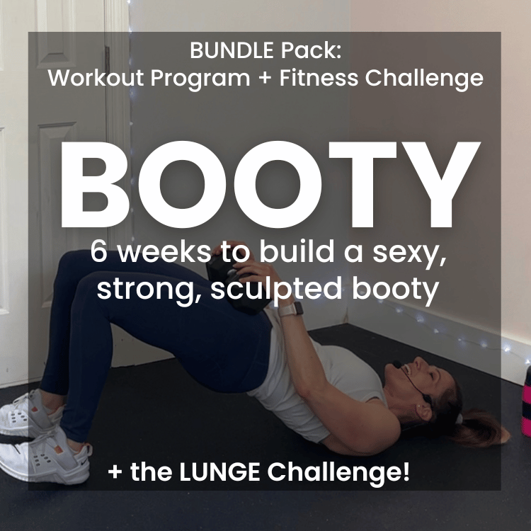 White Label BOOTY Workotu Program + LUNGE CHallenge
