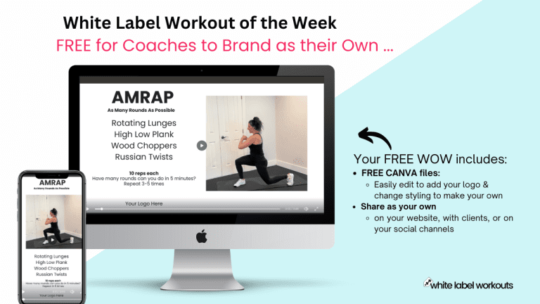 Read more about the article The White Label Workout of the Week – AMRAP