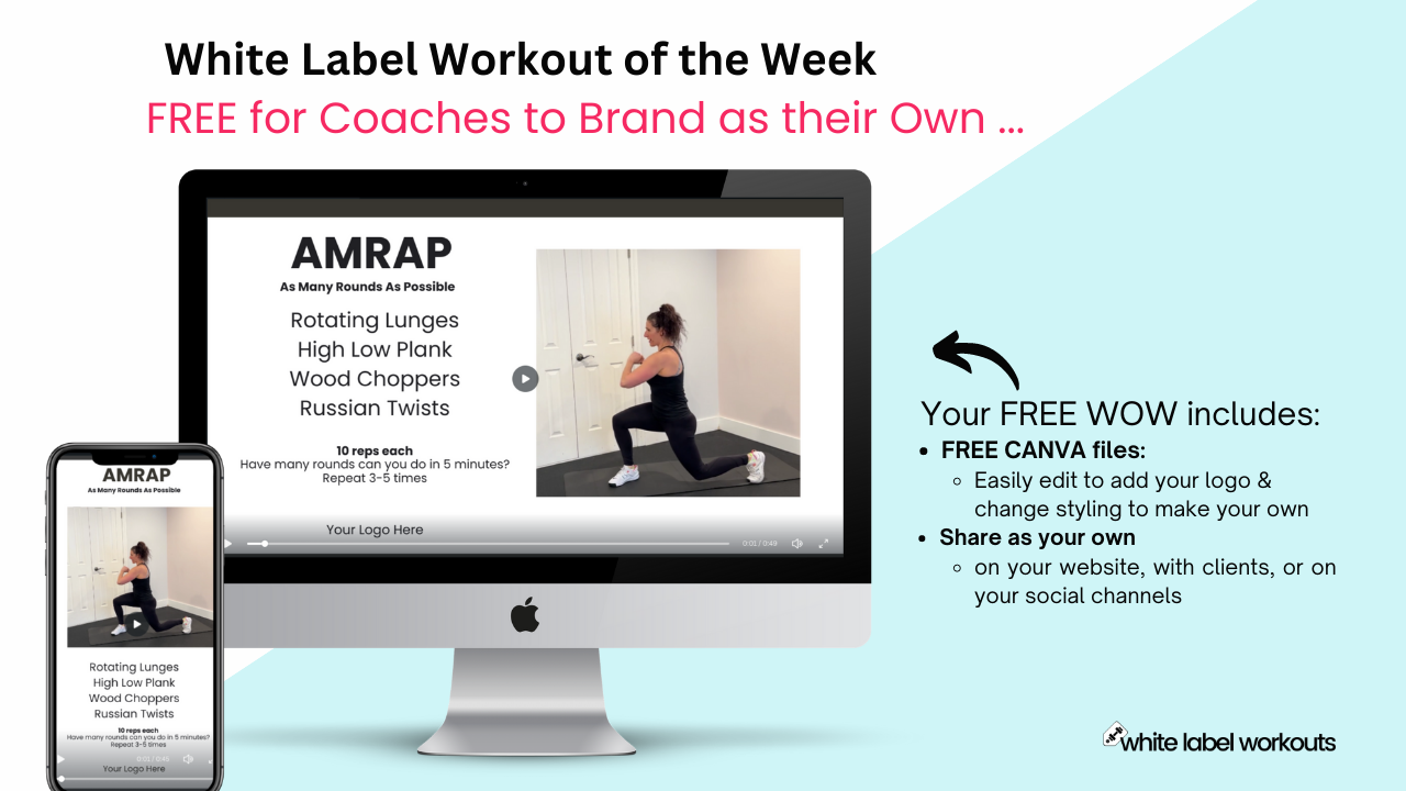 You are currently viewing The White Label Workout of the Week – AMRAP
