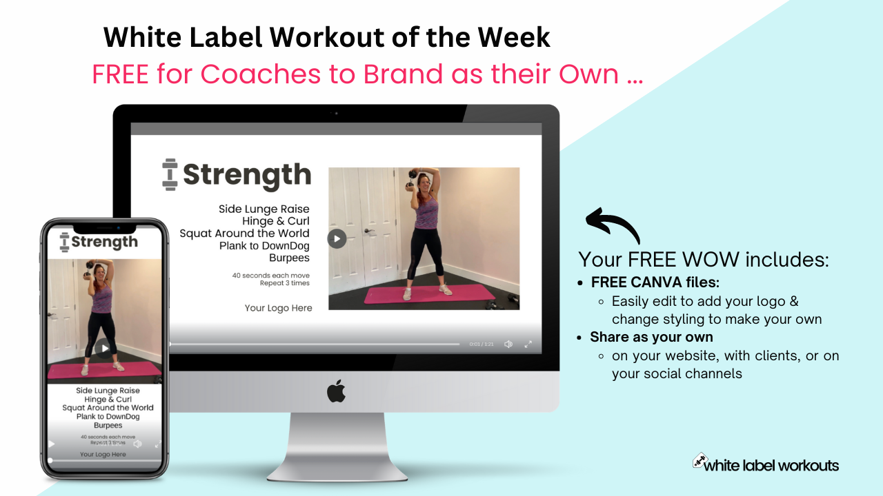 You are currently viewing Your White Label Workout of the Week:  STRENGTH
