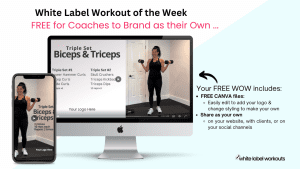 Read more about the article Triple Set Biceps & Triceps:  Your White Label Workout of the Week