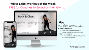 Read more about the article TripleSet Chest & Back – Your FREE White Label Workout of the Week