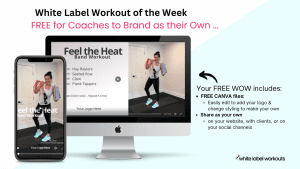 Read more about the article Feel the HEAT – Your White Label Workout of the Week