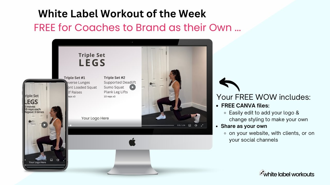 You are currently viewing Leg Day!  Your White Label Workout of the Week!