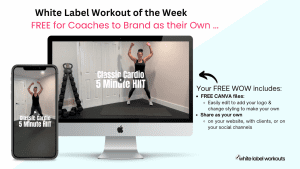 Read more about the article [Brand as your own workout] Kicking off a new 4 week HIIT series – with a CLASSIC CARDIO circuit!