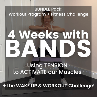 White Label BANDS Workout Program + Wake Up & Workout Challenge BUNDLE
