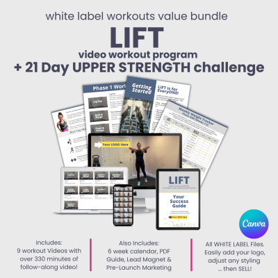 White Label LIFT + Upper Strength Challenge BUNDLE