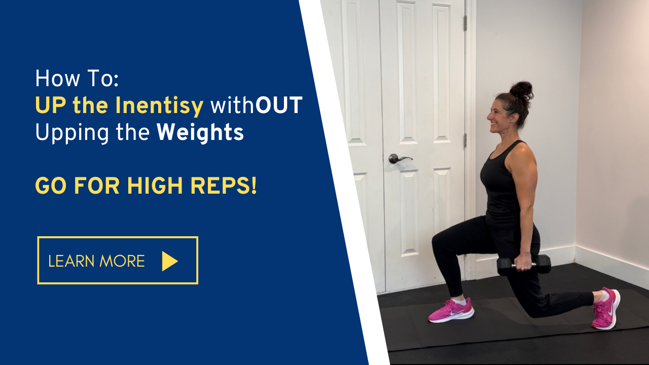 You are currently viewing Upping the Intensity with HIGH REPS
