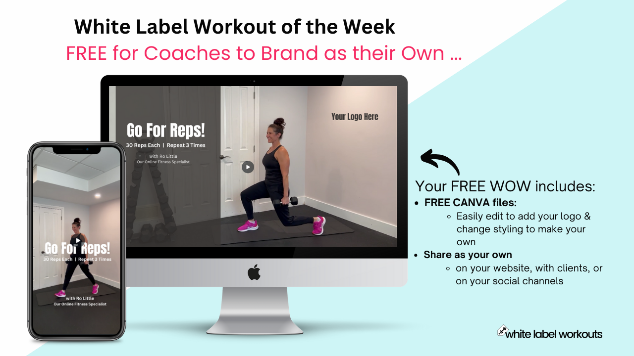 You are currently viewing Go For REPS – Your White Label Workout of the Week