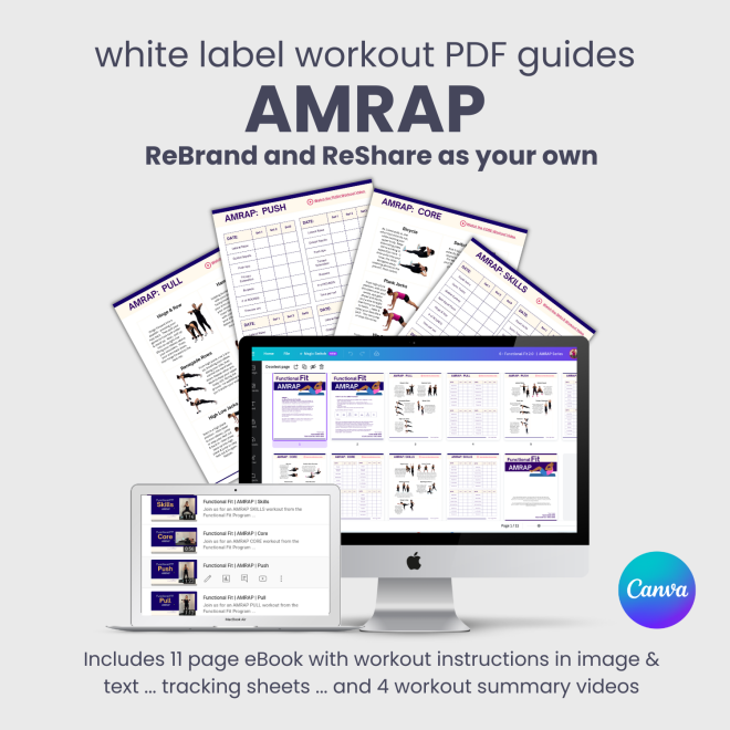 AMRAP - Functional Fit Block (white label)