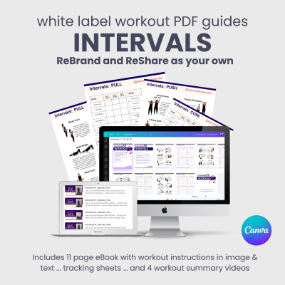 INTERVALS:  Functional Fit Block (white label)
