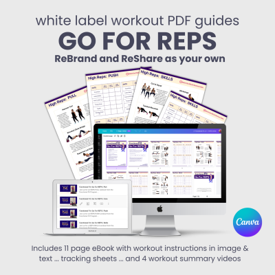 Go For Reps – Functional Fit Block (white label)