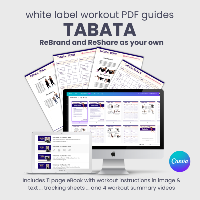 TABATA – Functional Fit Block (white label)