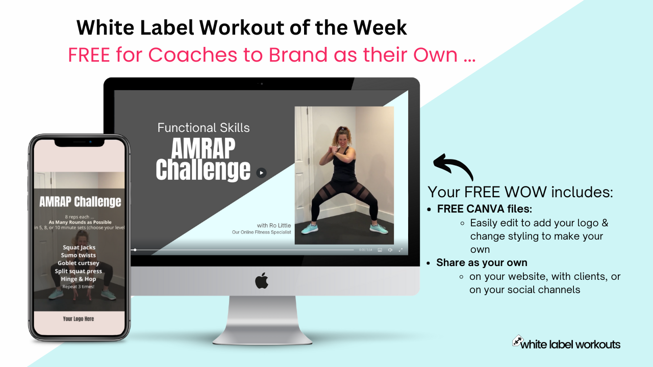 You are currently viewing AMRAP Functional Skills Challenge – Your White Label Workout of the Week is here!