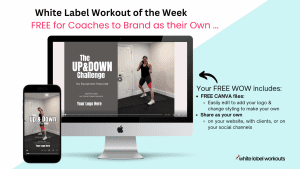 Read more about the article The Up & Down Challenge:  Your White Label Workout of the Week