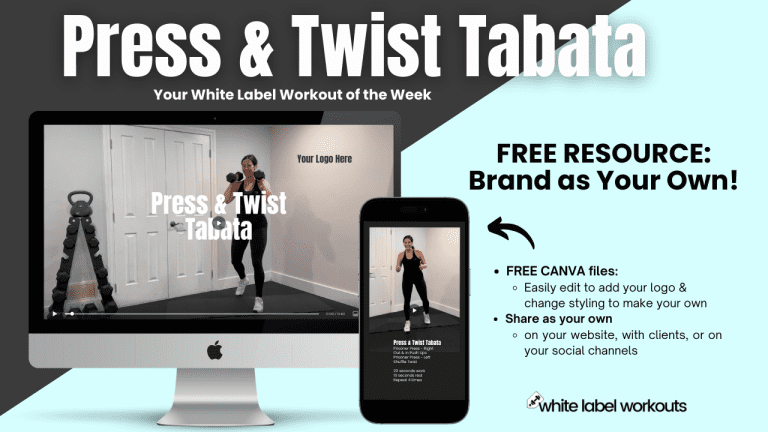 Read more about the article Tabata Week!  20 Seconds of Work, 20% savings, AND an IMPORTANT schedule change!