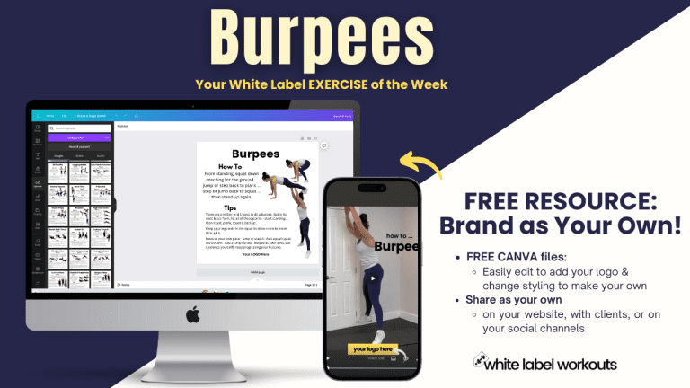 Read more about the article The Classic BURPEE:  Your White Label Exercise Explainer of the Week