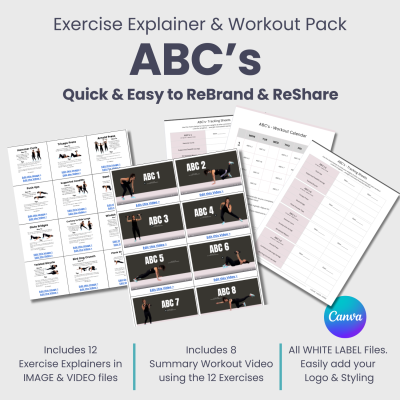 ABC’s:  Exercise Explainer & Workout Pack