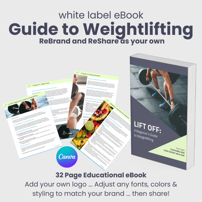 Lift Off! White Label Fitness Content | Business Strategy Kit - Image 3
