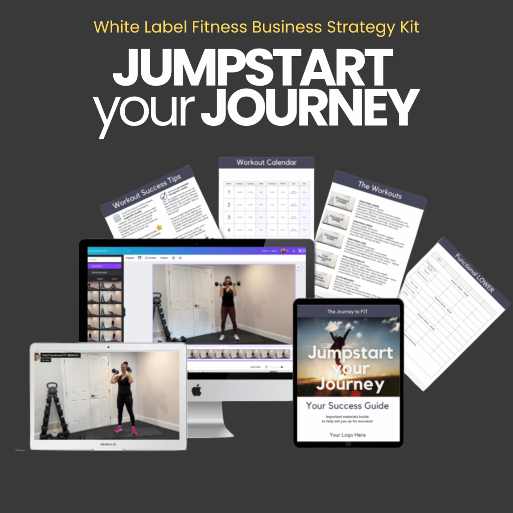White Label Fitness Business Strategy Kit: Jumpstart Your Journey