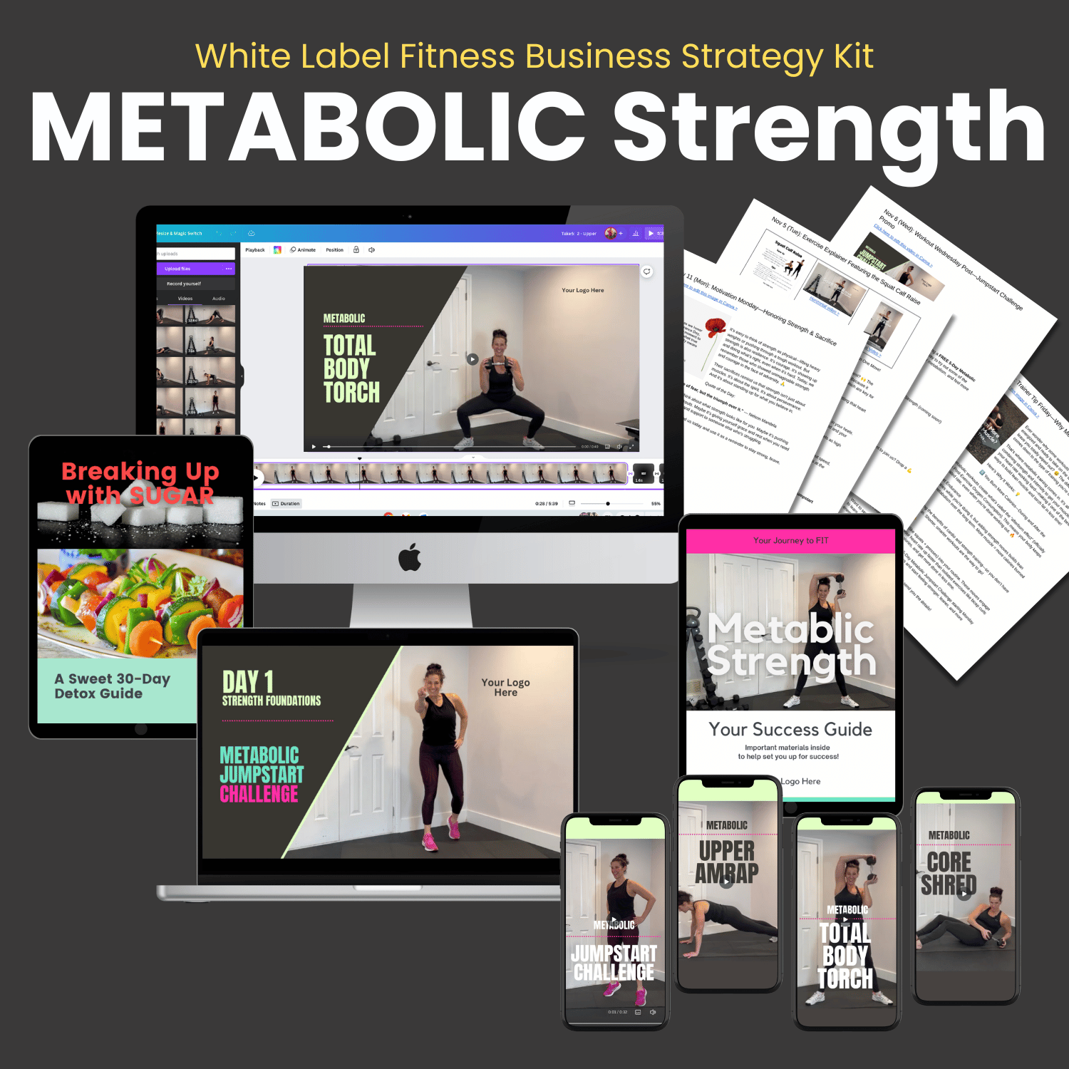 White Label Fitness Business Strategy: Metabilic Strength
