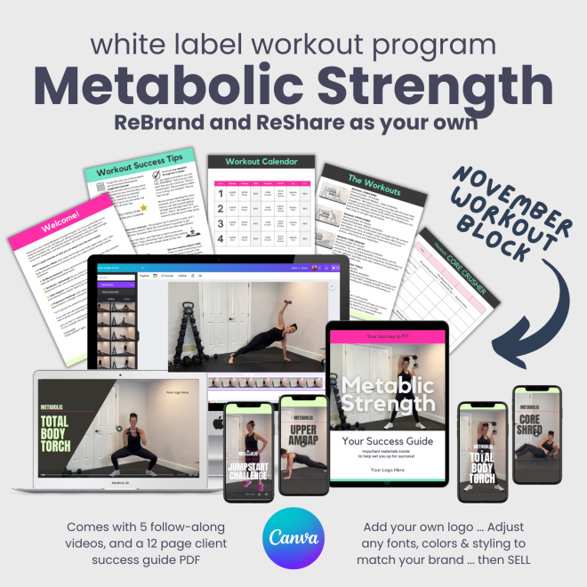 Metabolic Strength:  Playbook Pack 6 - Image 2
