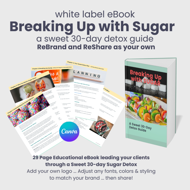 Breaking up with Sugar whit label eBook