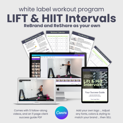 Journey to FIT: LIFT & HIIT Intervals Block