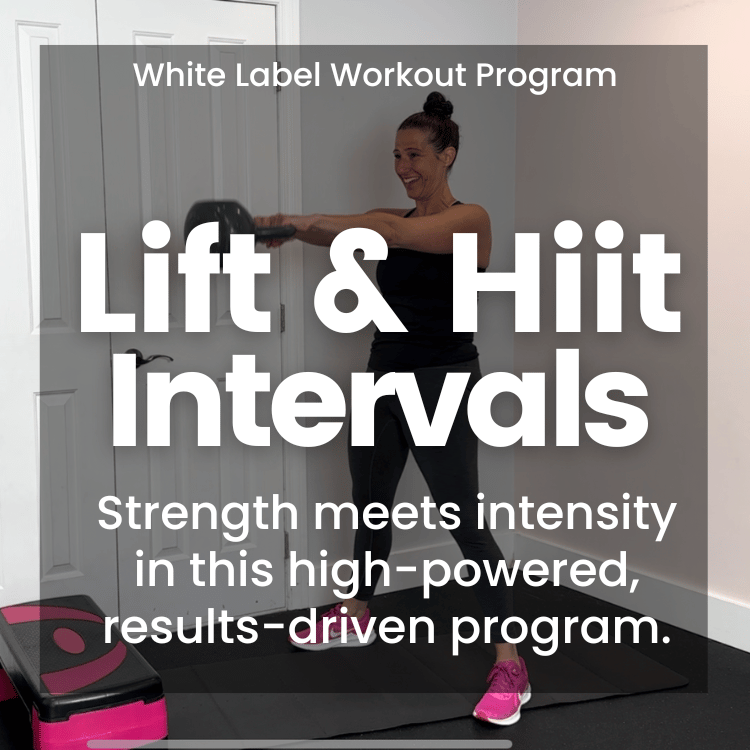 White Label Workout Video Program: Lift & Hiit Intervals
