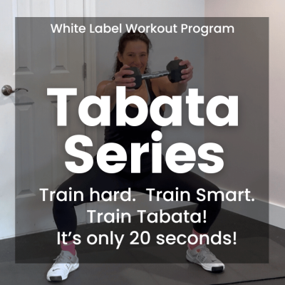 TABATA Series:  White Label Workout Video Program