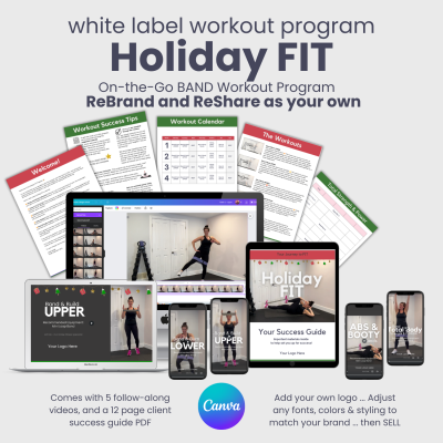Holiday FIT White Label Workout Program