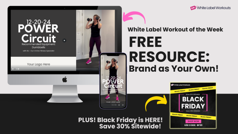 White Label Workout Video of the Week: 12-20-24 Power Circuit