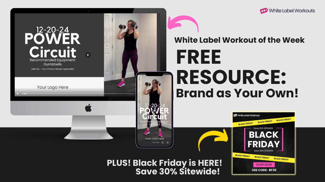 White Label Workout Video of the Week: 12-20-24 Power Circuit