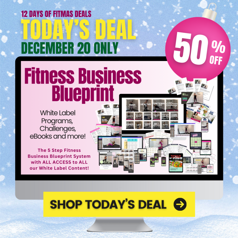 White Label Workouts: Fitness Business Blueprint DEAL of the DAY!