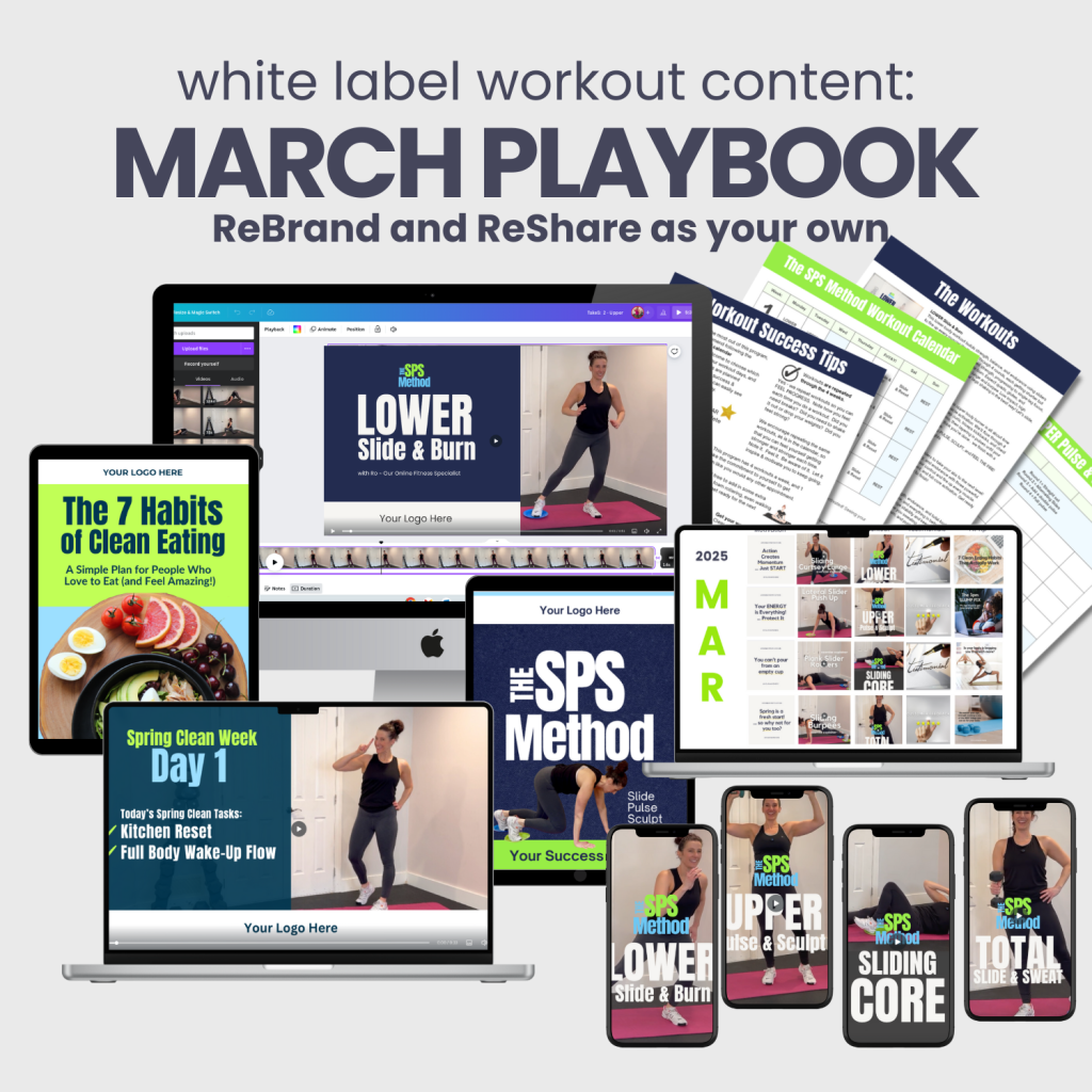 White label Workouts: MArch 2025 Playbook