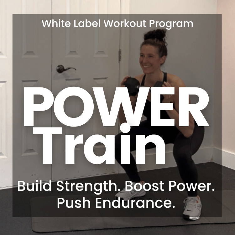 Power Train: white Label Workout Video Program