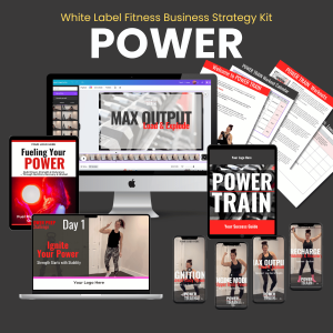 Power month white label fitness content