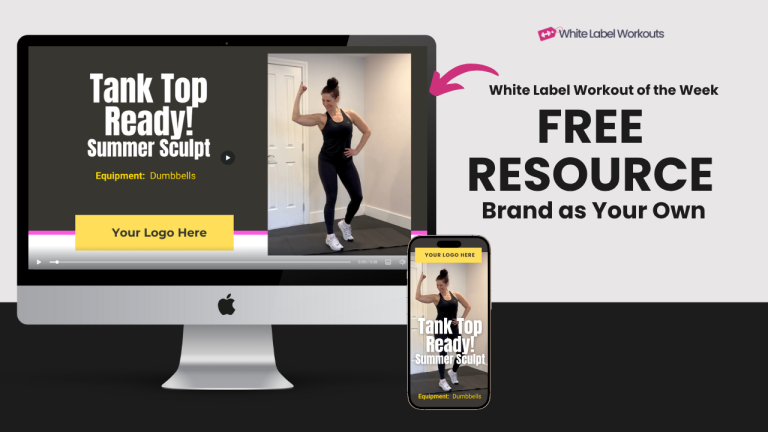 White Label Workout of the Week: Tank Top Ready: Summer Sculpt [FREE Coach Resource]
