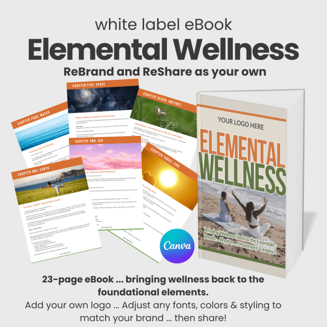 White label wellness ebook: Elemental Wellness